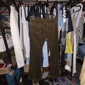 Juicy Couture Brown Corduroy Flare Pants